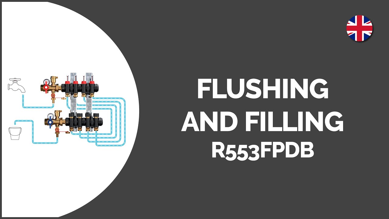 R553FPDB | Flushing and filling the system