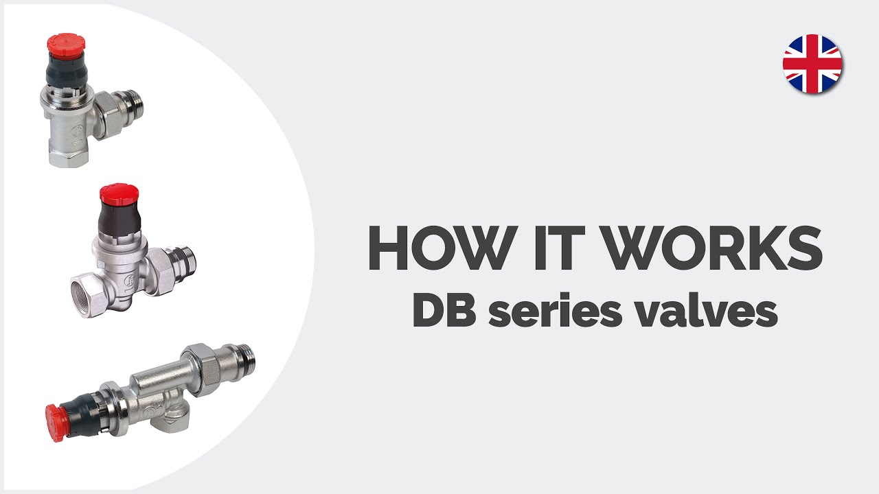 DB series | Radiator valves with dynamic flow balancing