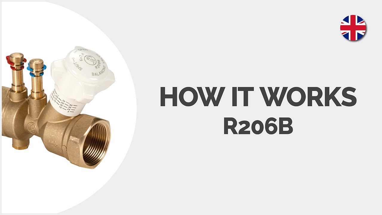 R206B | Static balancing valve 
