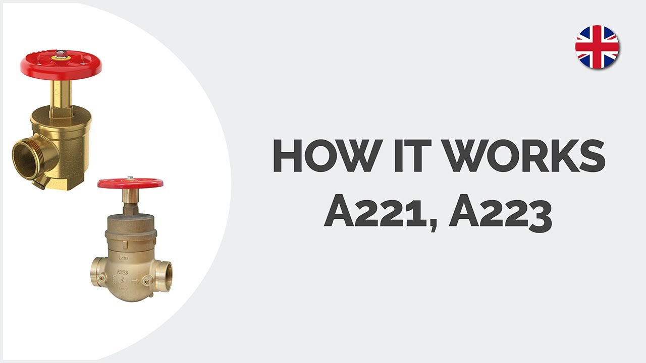 A221, A223 | Factory set pressure reducing valves