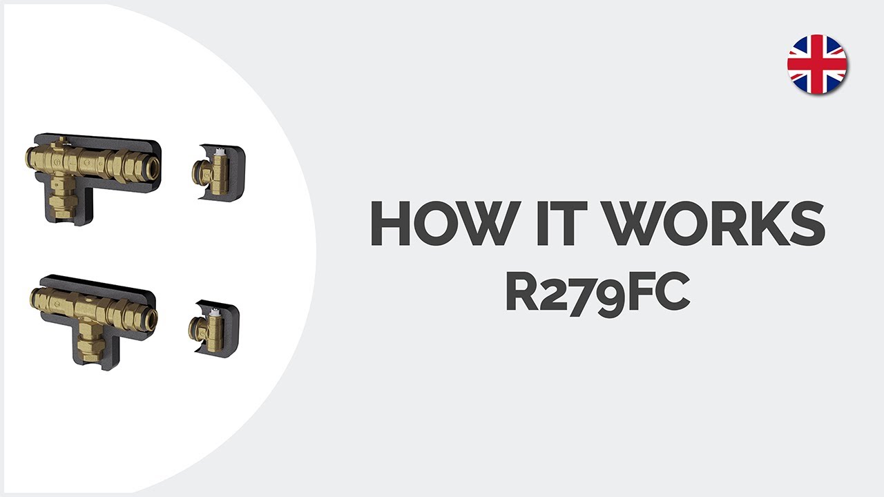 R279FC | Diverting valve kit for systems with radiant panel heating and fan coil cooling
