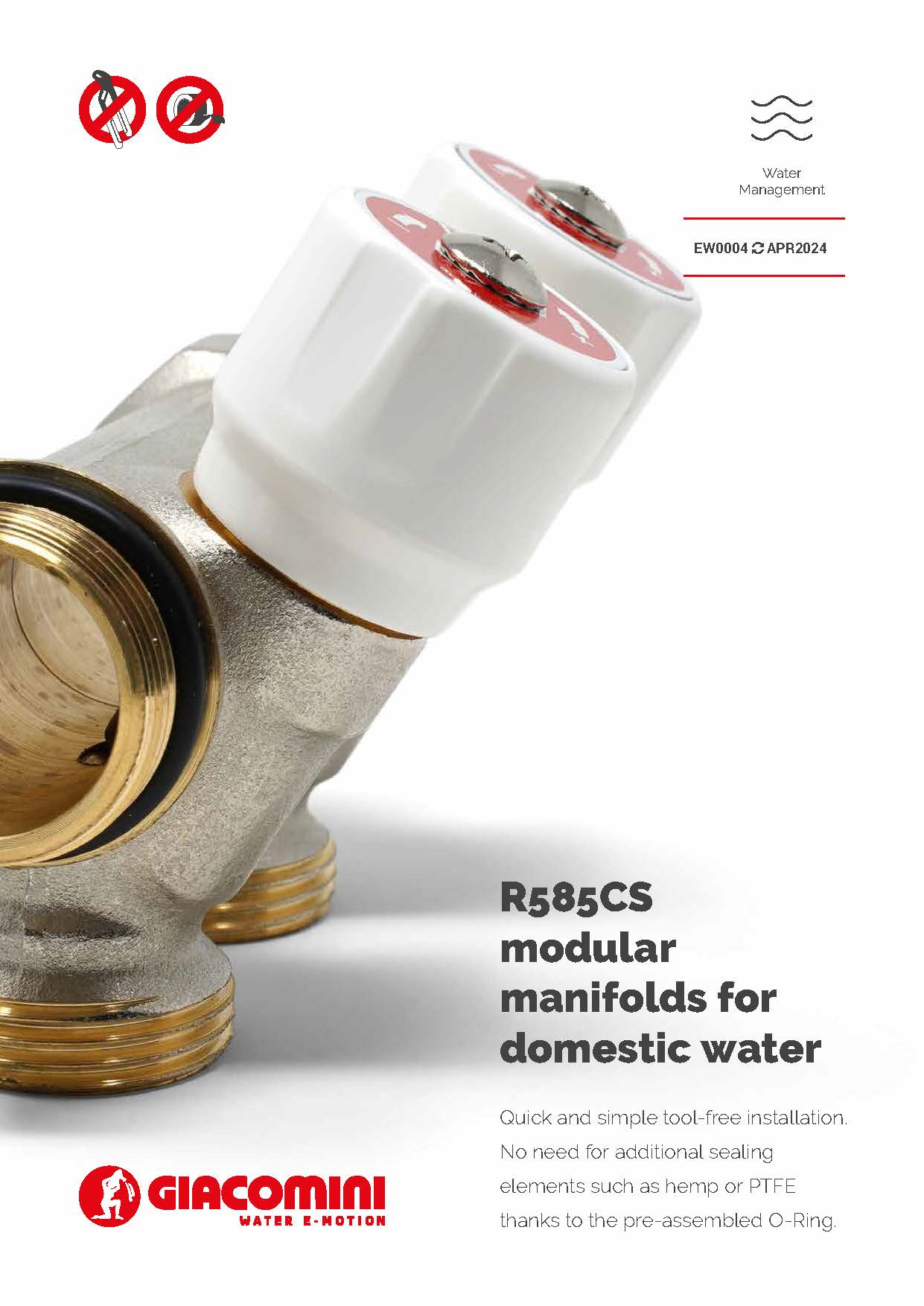 R585CS manifolds
