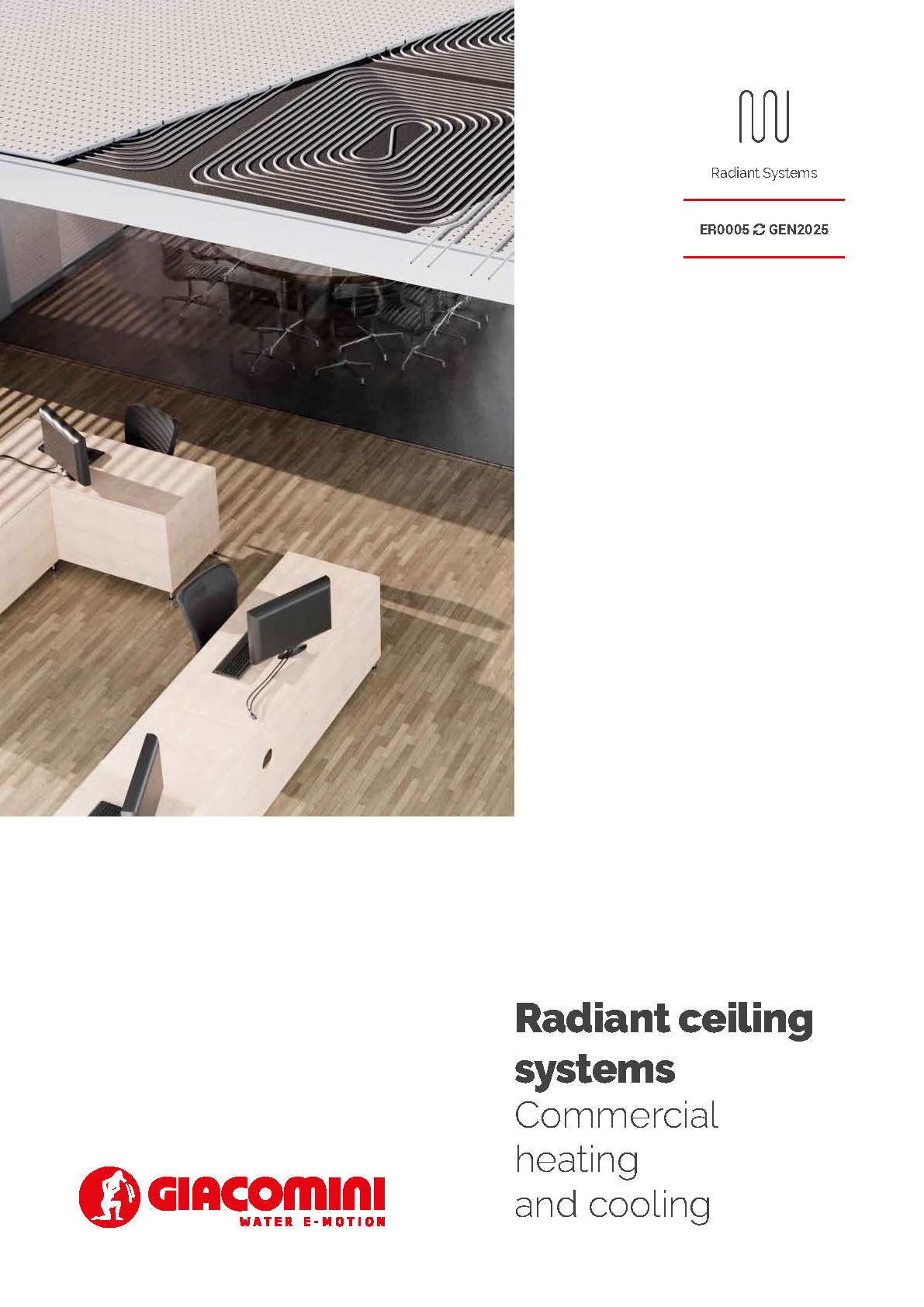 Radiant ceiling systems